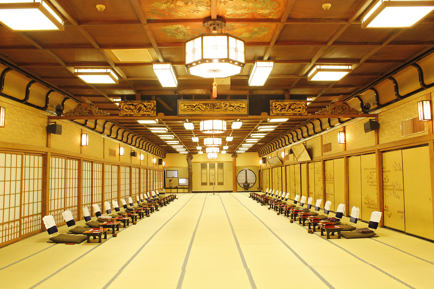 ⼤広間 2階 153帖　120名様まで