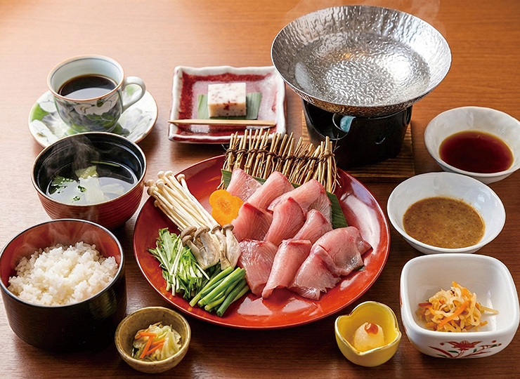 日本海ぶりしゃぶ御膳